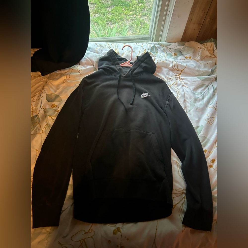 Black Nike hoodie size medium